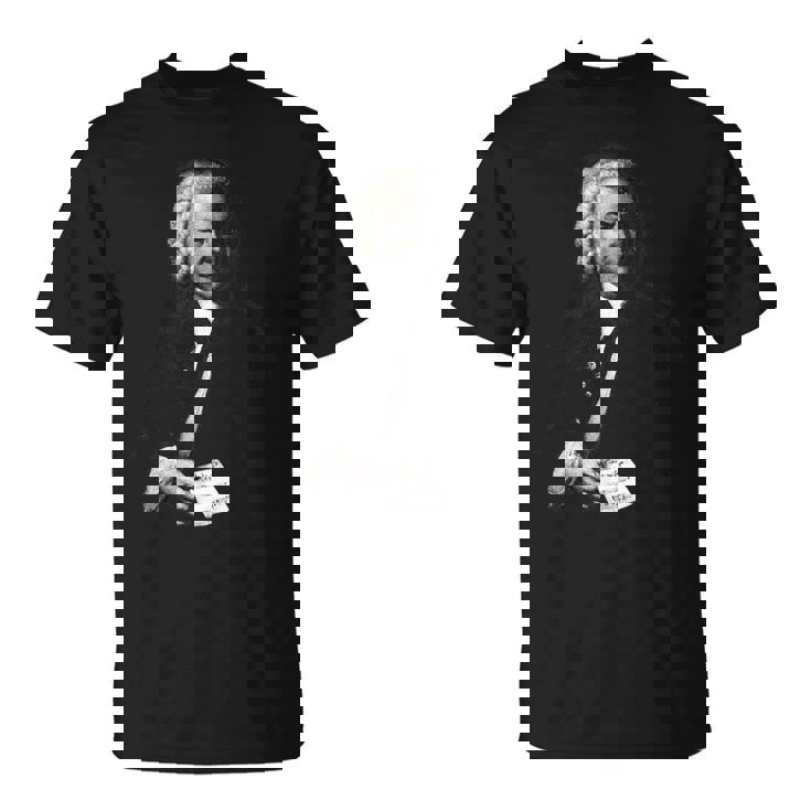 ヨハン・セバスティアン・バッハ 作曲家 ミュージシャン レトロ Tシャツ