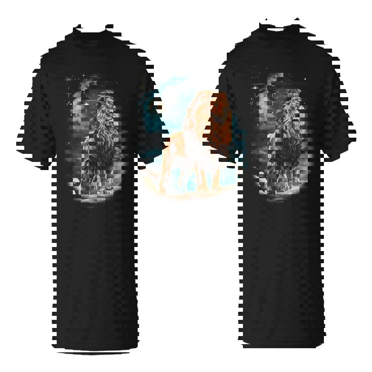 ライオン愛好家 カラフルな動物園の動物のライオン Tシャツ