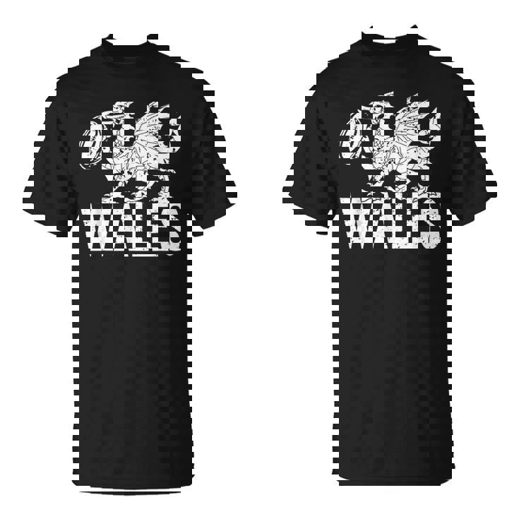 ラグビーボール ウェールズドラゴン メンズ レディース ボーイズ ガールズ ウェールズ Tシャツ