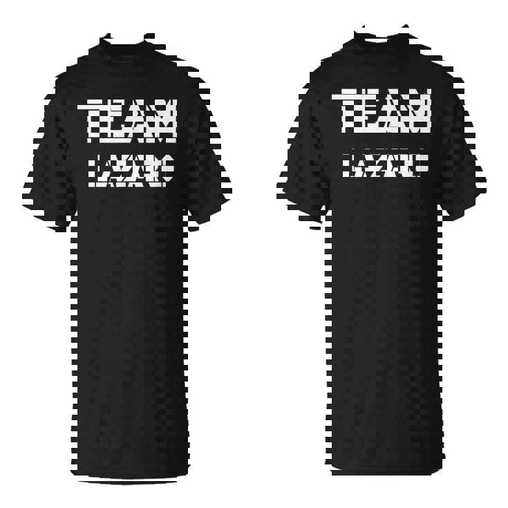 ラザロが好きな人のためのチームラザロ服 Tシャツ
