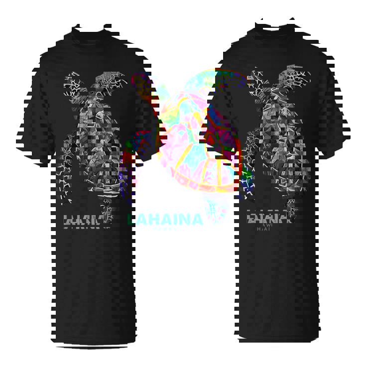 ラハイナ マウイ ハワイ ティー ダイビング バケーション サーフィン ウミガメ Tシャツ