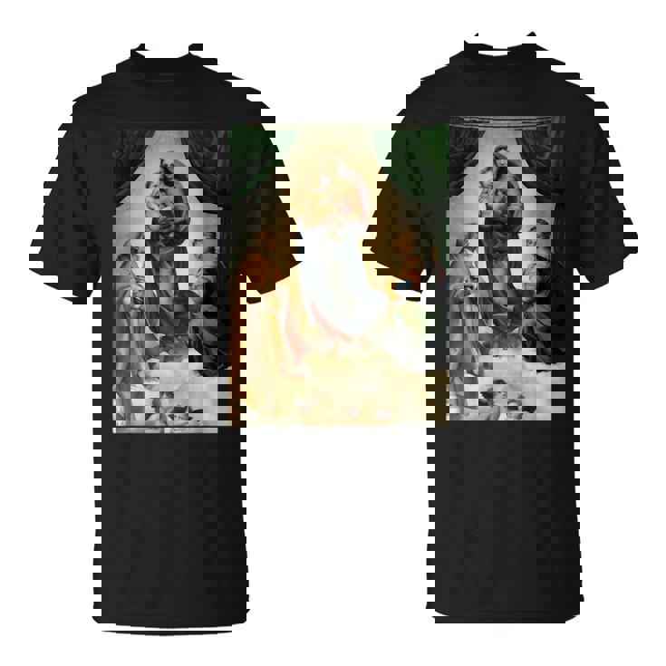 ラファエロのシスティーナ・マドンナ1513 Tシャツ