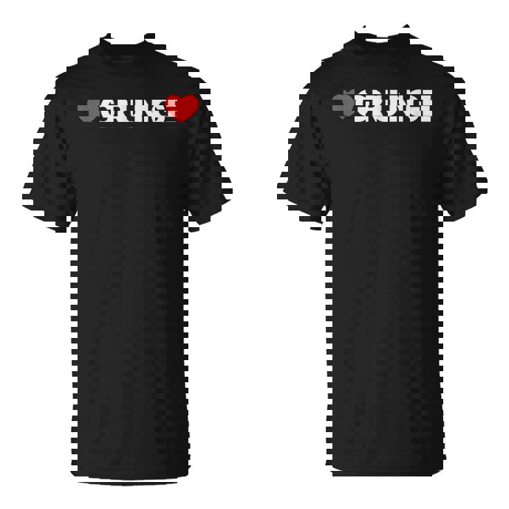 ラブグランジ-ハート Tシャツ