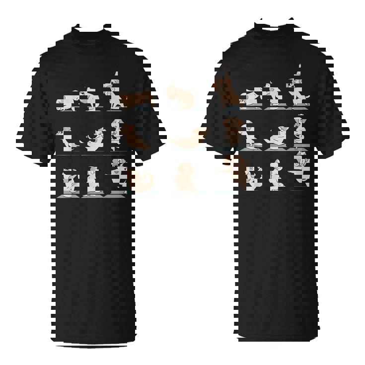 ラブラドール レトリバー ヨガ Tシャツ