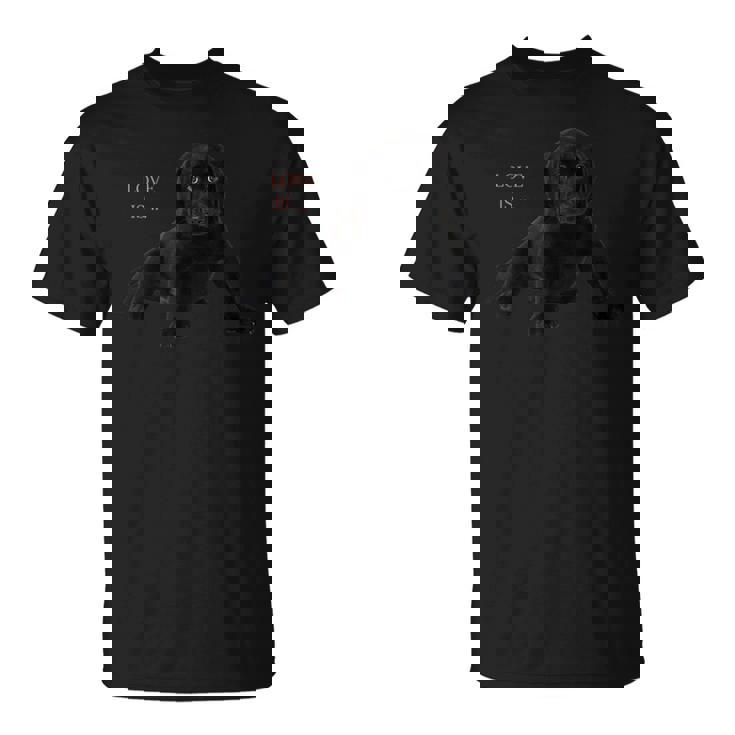 ブラック ラブラドールレトリバー シャツ ラブラドール ラブ ママ パパ チョコレート Tシャツ