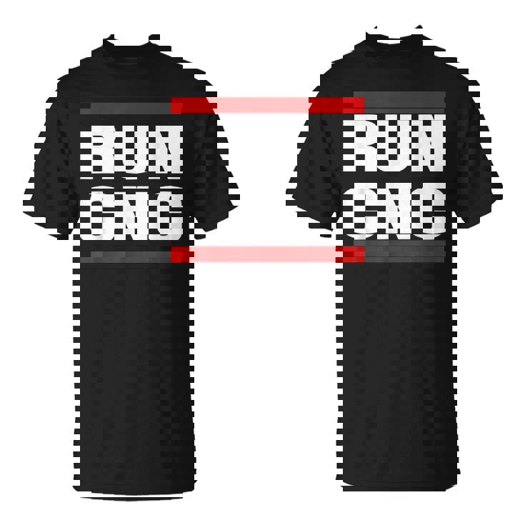 ラン Cnc マシニング メカニック Cnc フライスカッター プログラマー Tシャツ