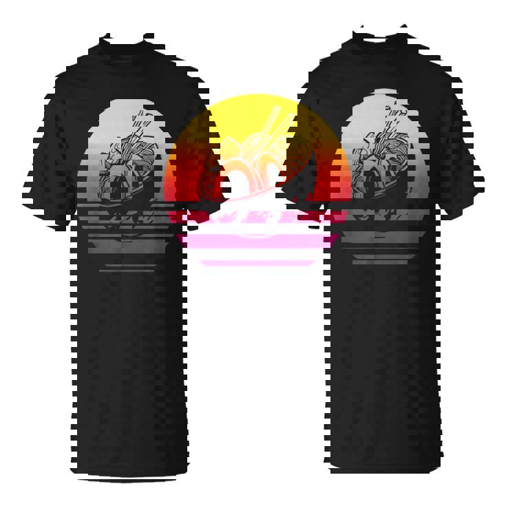 ラーメン レトロスタイル ビンテージ Tシャツ