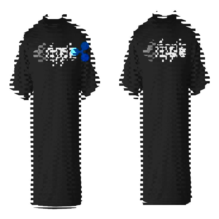 リップルロゴ クリプトxrpコイン 暗号通貨 Tシャツ
