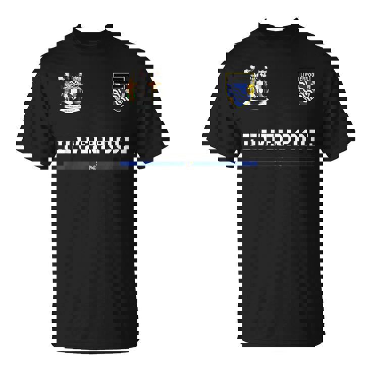 リバプール スポーツサッカージャージー フラッグ フットボール Tシャツ