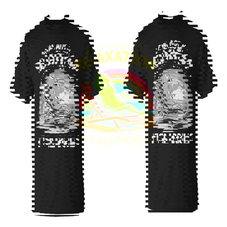 リラクゼーション聞いてピクルスモチベーション Tシャツ