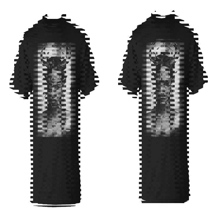 リリス ゴシック サンタ ムエルテ 神々 ダーク神話 Tシャツ