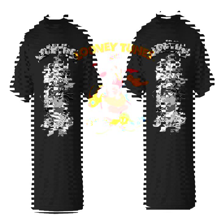 ルーニー・テューンズ シルベスター タズ ダフィー 虫 Tシャツ