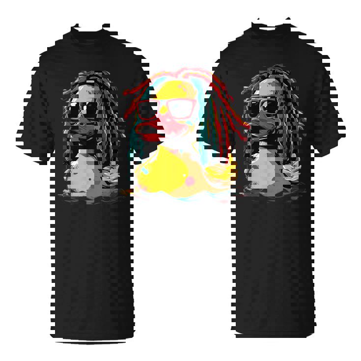 レゲエ ラバー アヒル ゴム アヒルの子 ジャマイカ ジャマイカ ルーツ Tシャツ