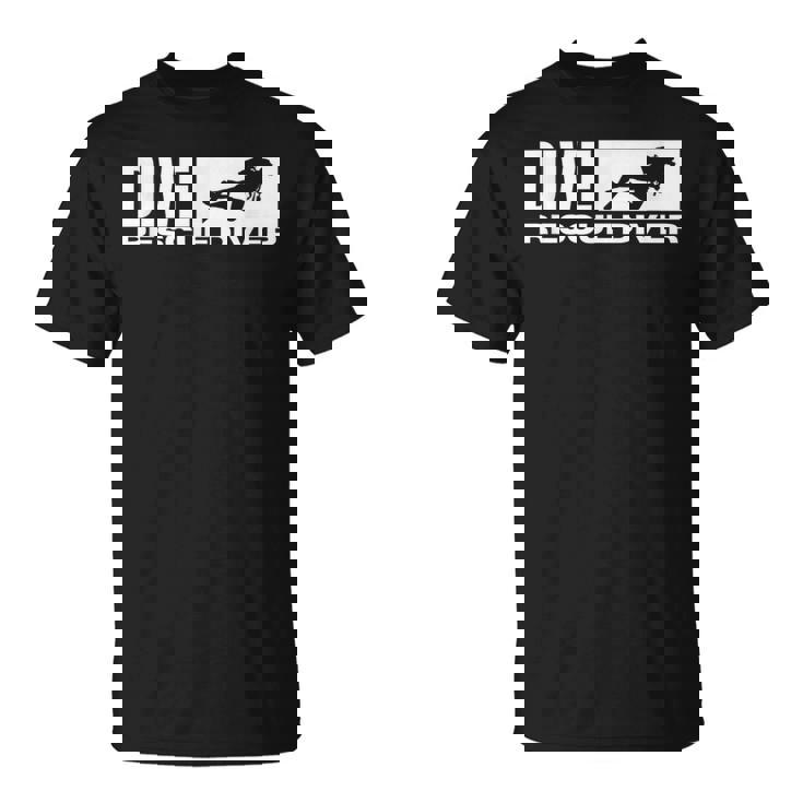 レスキューダイバー ヴィンテージ ダメージ加工 スキューバダイビング ダイバー Tシャツ