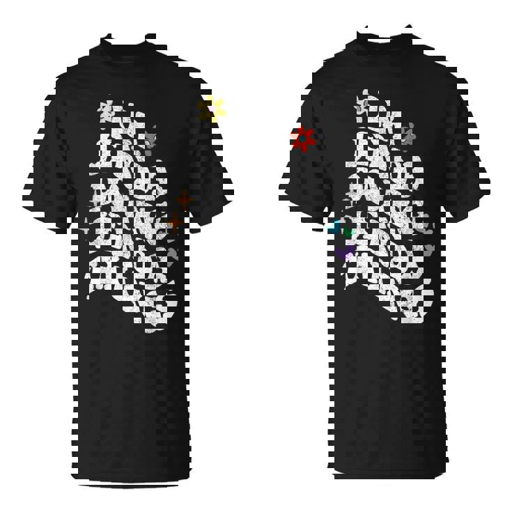 レトロ Groovy Im Jenda Doing Jenda Things おもしろ 母の日 Tシャツ