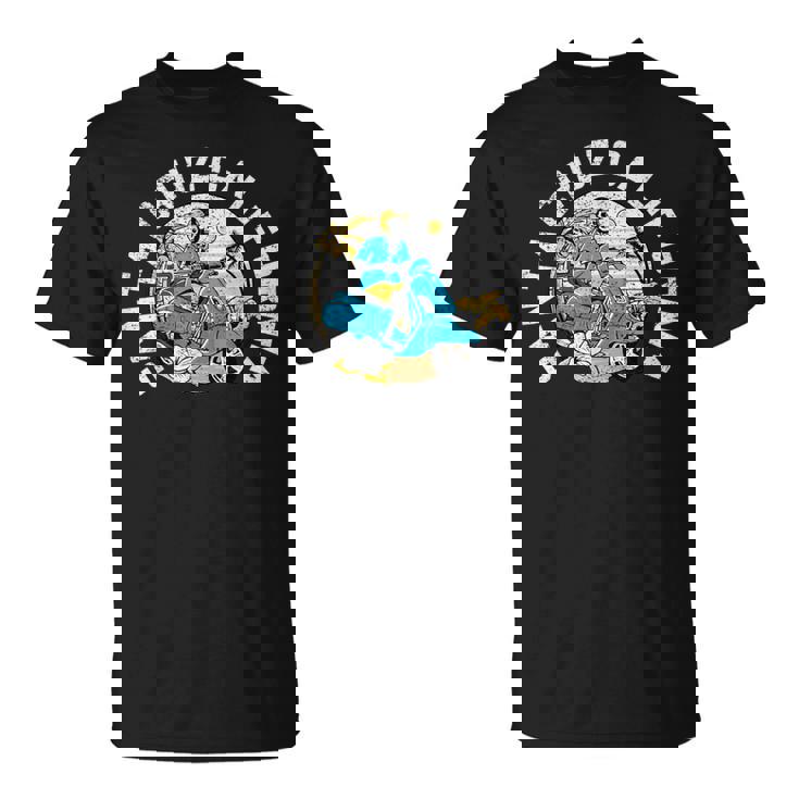 レトロ スケルトン ビーチ サンタクルーズ Tシャツ