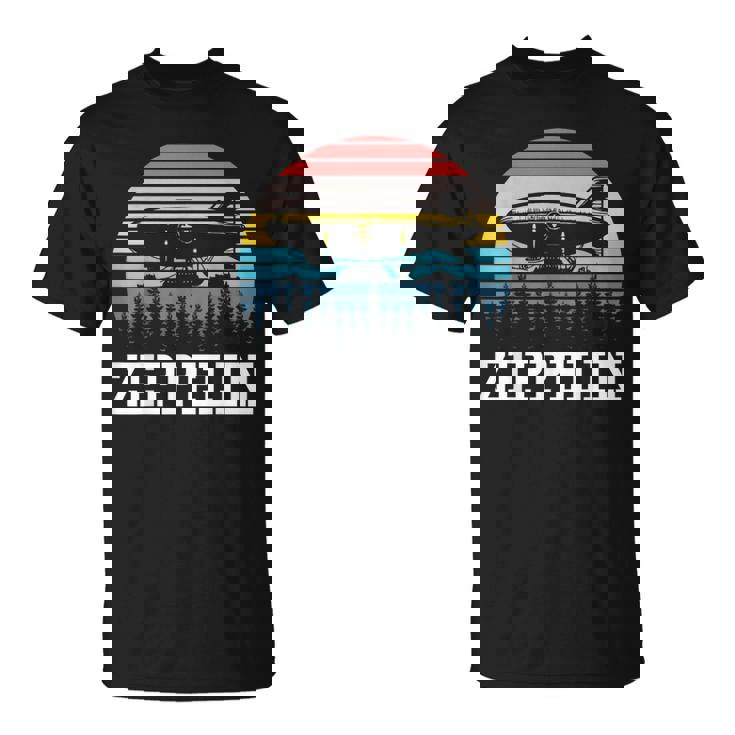 レトロ ツェッペリン 70年代 80年代 飛行船 ツェッペリン ツェップリン Tシャツ