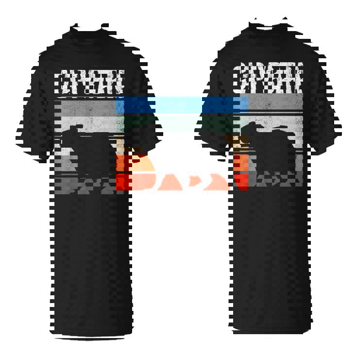 レトロ ビンテージ カピバラ かわいい 動物 Tシャツ