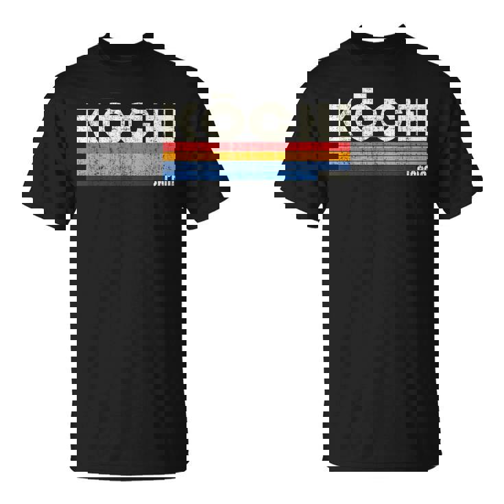 レトロ ヴィンテージ 70年代80年代風 高知 日本 Tシャツ