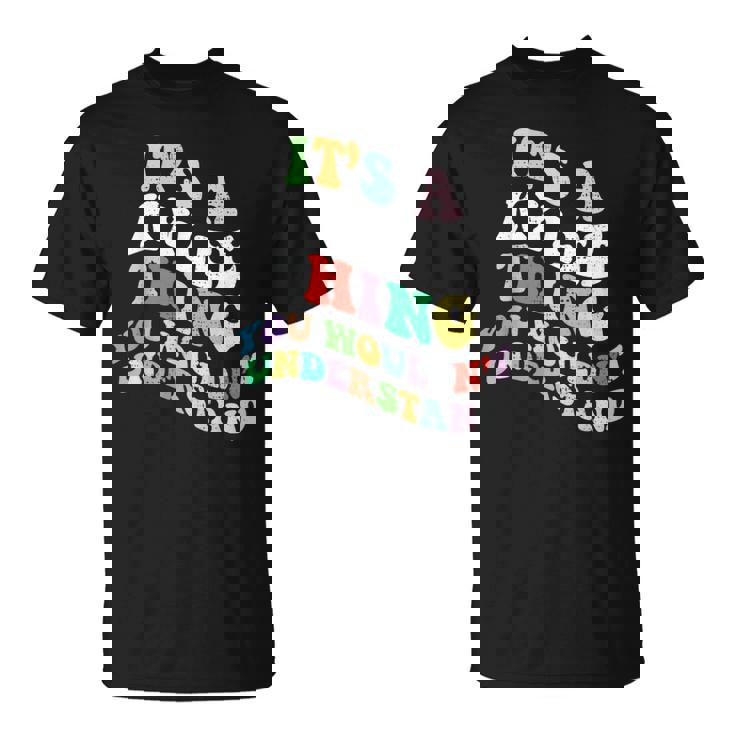 レトロでグルーヴィーなのはカイリーが理解できないもの Tシャツ