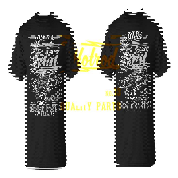 レトロなヴィンテージスタイルのホットロッドデザイン。 Tシャツ