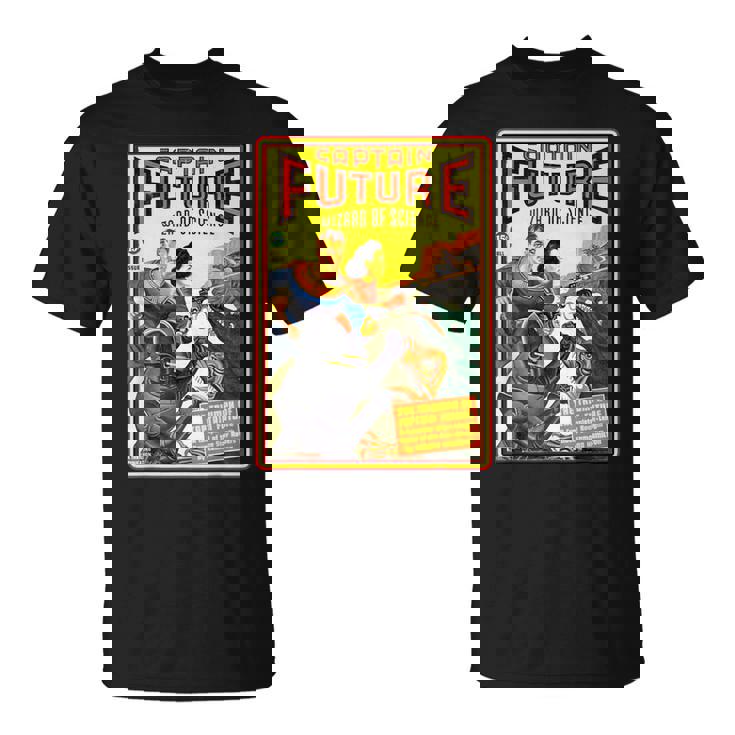 レトロヴィンテージキャプテンフューチャーコミックマガジン Tシャツ