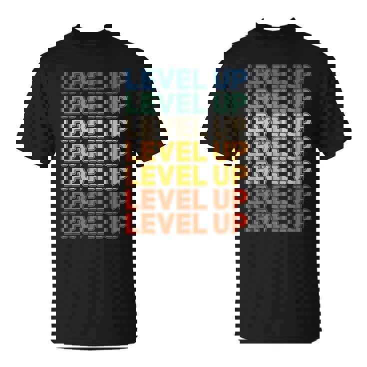 レベルアップ ビデオゲーム ゲーム レトロ ゲーマー Tシャツ