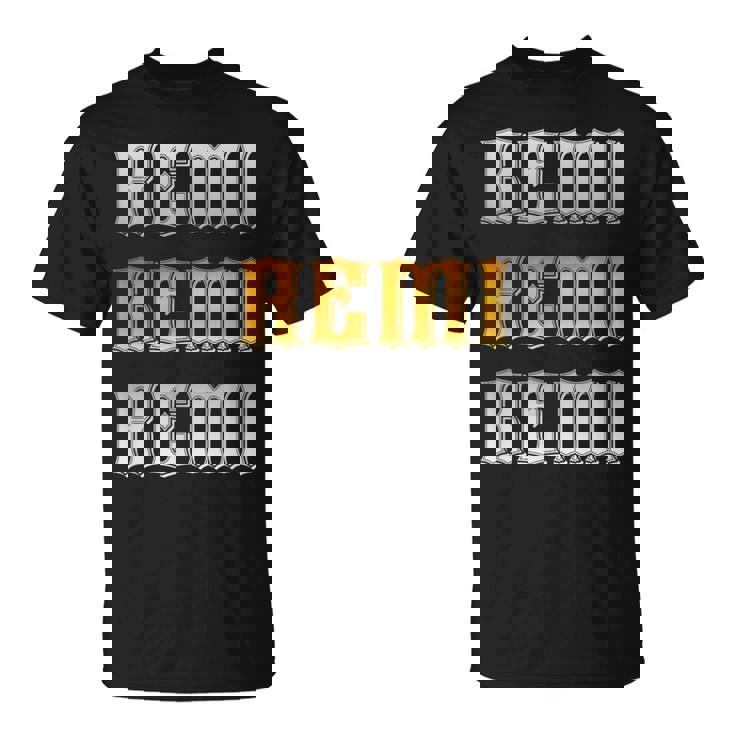 レミ 名前 ヴィンテージ レトロ 誕生日 Tシャツ