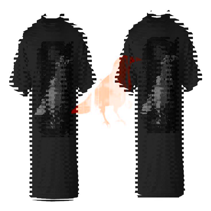 ロック モード系 アントワープ系 ブランド メンズ 半袖 おしゃれ かっこいい 大きいサイズ プリント 烏・Crow Tシャツ