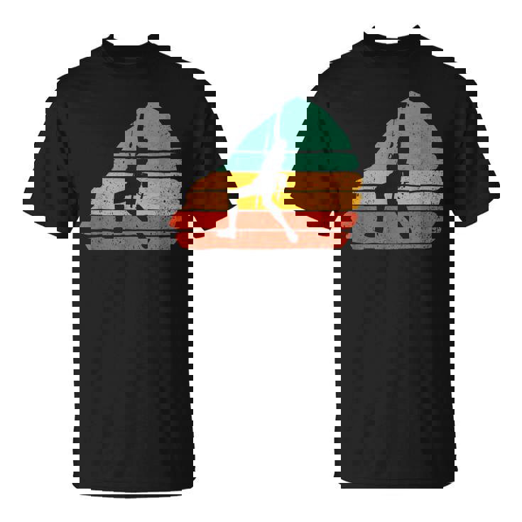 ロッククライミング レトロスタイル ボルダリング Tシャツ