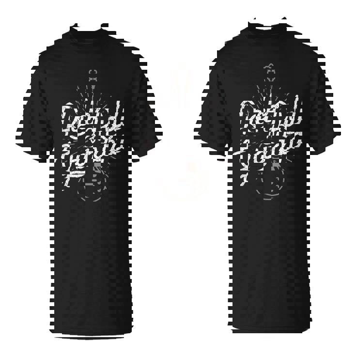 ロックンロールグランパギターサンバースト Tシャツ