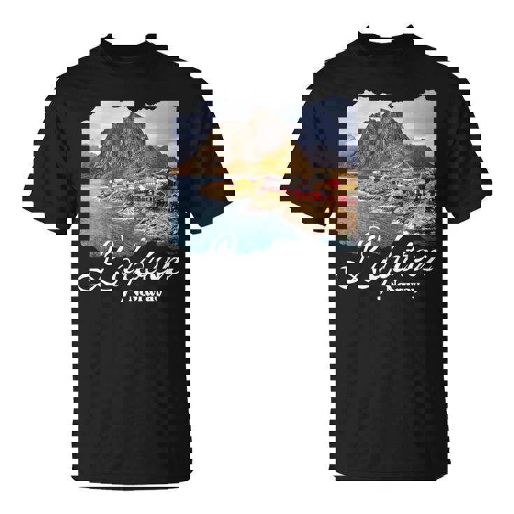 ロフォーテン諸島ノルウェーお土産ロフォーテン 長袖tシャツ Tシャツ