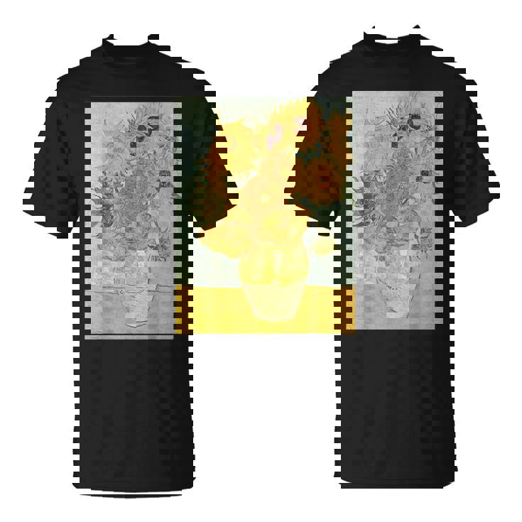 ヴィンセント・ヴァン・ゴッホのひまわり Tシャツ