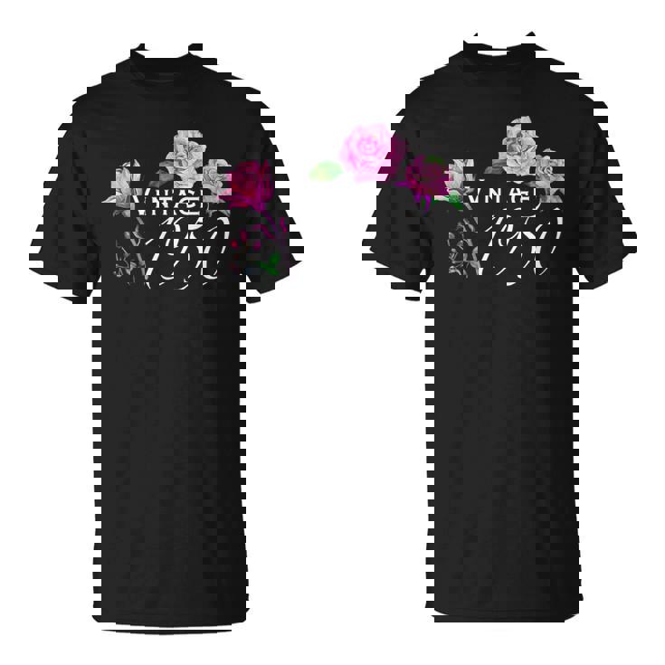 ヴィンテージ 1950 ピンクローズ 75歳 75歳 誕生日 母の日 Tシャツ