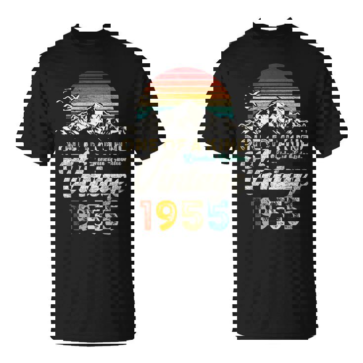 ヴィンテージ 1955 誕生日 70年 マウンテン レトロ Tシャツ