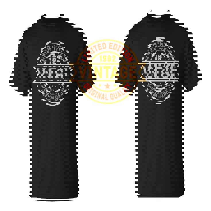 ヴィンテージ 1982 メンズ 限定版 Bday 1982 誕生日 Tシャツ