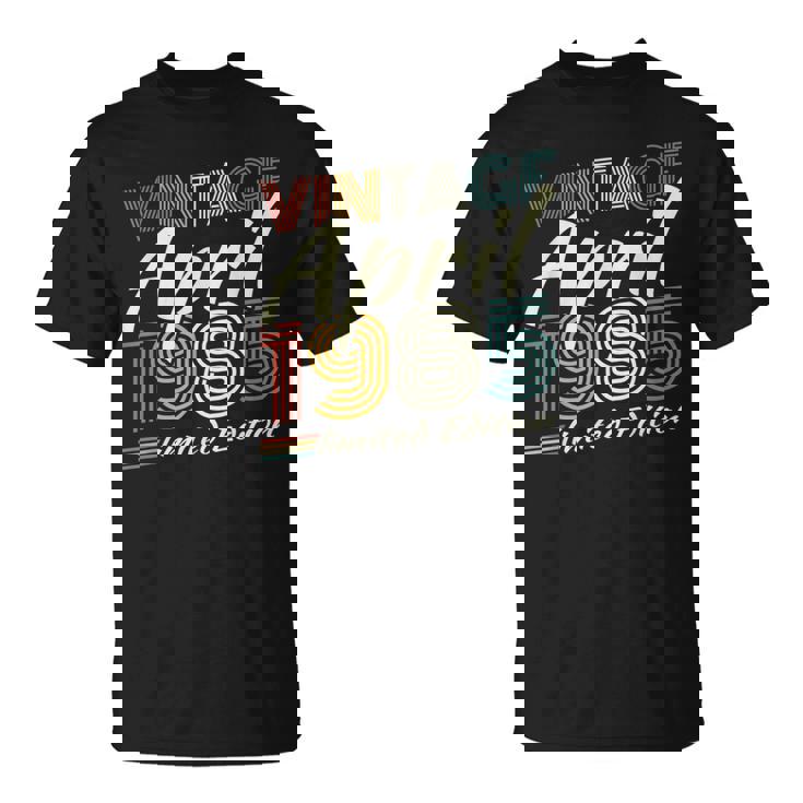 ヴィンテージ 1985年4月 40歳の誕生日プレゼント 男性 女性 Tシャツ