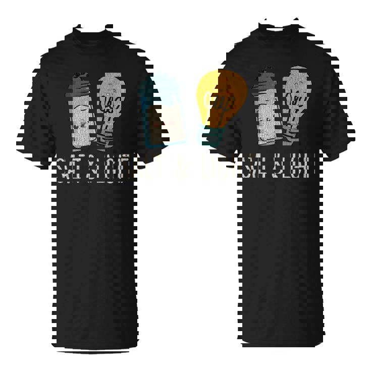 ヴィンテージ キュート ソルトライト 聖書 詩 マタイ 誇り高きクリスチャン Tシャツ