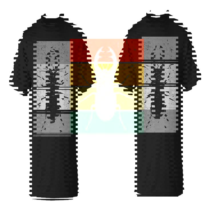 ヴィンテージ クワガタ カブトムシ 虫 Tシャツ