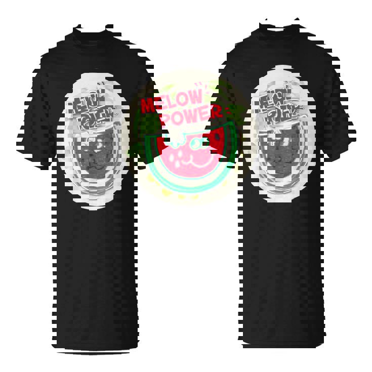 ヴィンテージ スクラッチ&スニフ ステッカー スイカ、メロンパワー Tシャツ