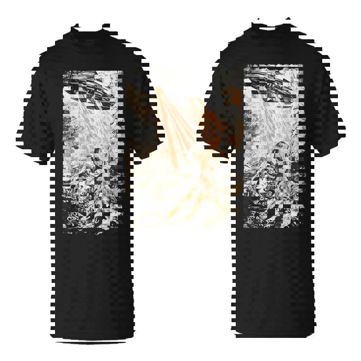 ヴィンテージ タコ Ufo Uap エイリアン タコ タコ Tシャツ