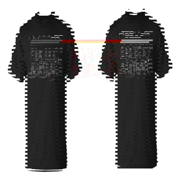 ヴィンテージ モジュラー シンセサイザー アナログ オーディオ エンジニア シンセ オタク Tシャツ