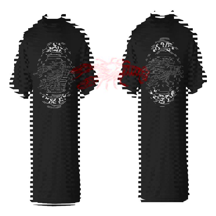 ヴィンテージ ロブスター メインバイブ シーフード 煮沸 メインロブスター Tシャツ