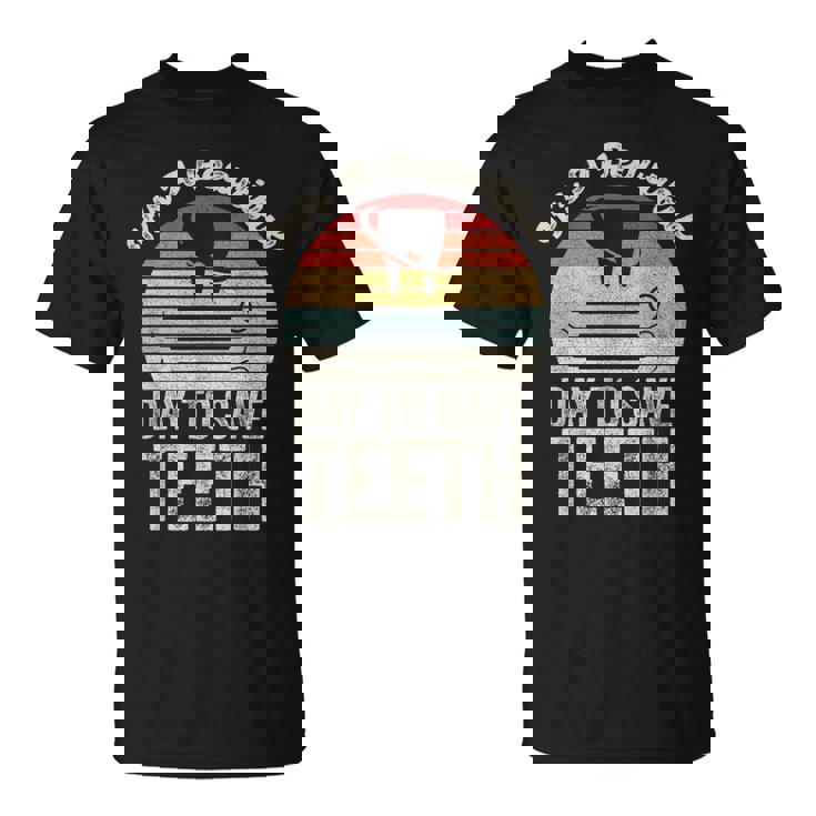 ヴィンテージ 歯医者 歯医者 美人の日 Tシャツ