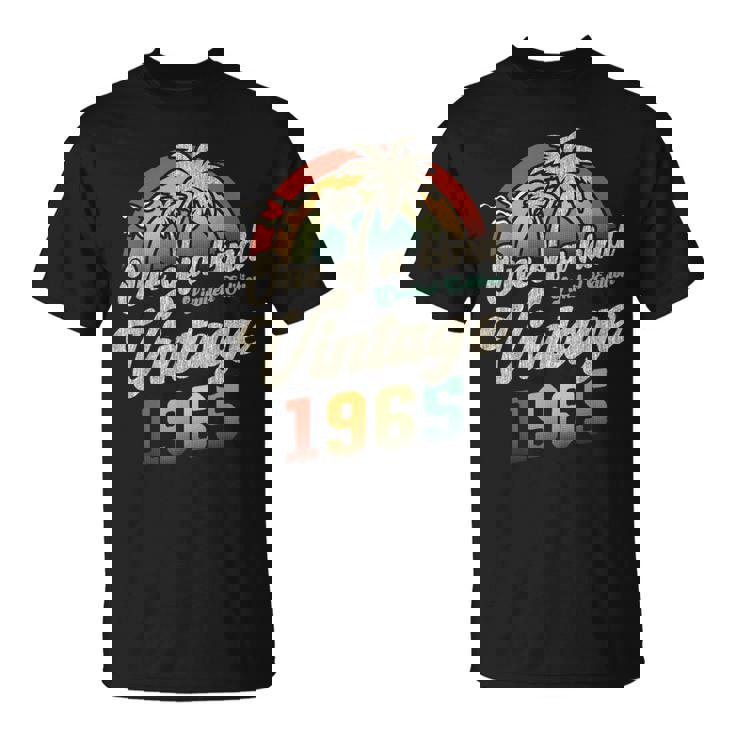 ヴィンテージ1965バースデー60年パームツリー Tシャツ