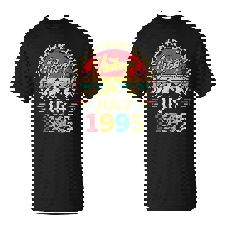 ヴィンテージ30歳の誕生日レジェンドは1995年7月に誕生しました。 Tシャツ