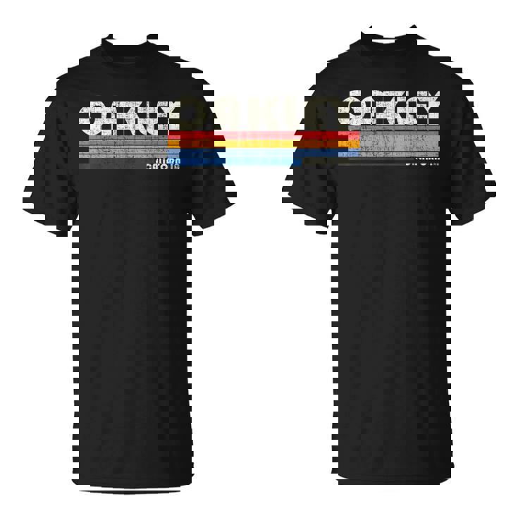 ヴィンテージ70年代80年代スタイルoakley Ca Tシャツ