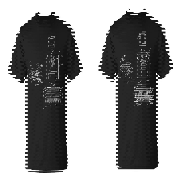 ヴィンテージゲーム図 Tvビデオゲームコンソール レトロチャート Tシャツ