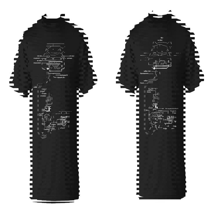 ヴィンテージゲーム図表 ビデオゲームコンソール レトロチャート ギフト Tシャツ