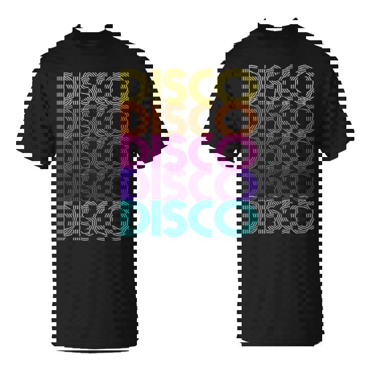 ヴィンテージスタイル ダンシング レトロ ディスコ Tシャツ